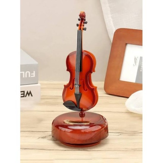 Hareketli Violin Müzik Kutusu Hareketli Violin Müzik Kutusu