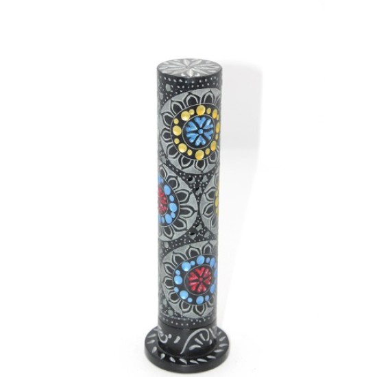 Obsidian Taşı İşlemeli Kule Tütsülük Model 6 Obsidian Taşı İşlemeli Kule Tütsülük Model 6