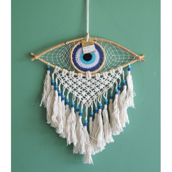 Rüya Kapanı Dream Catcher Göz Tasarımı Model 2 Rüya Kapanı Dream Catcher Göz Tasarımı Model 2