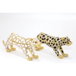 Swarovski Taşlı Tekli Leopar Model 1 
