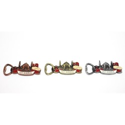 Metal İstanbul Temalı Yöresel Magnet Açacak Model 4 