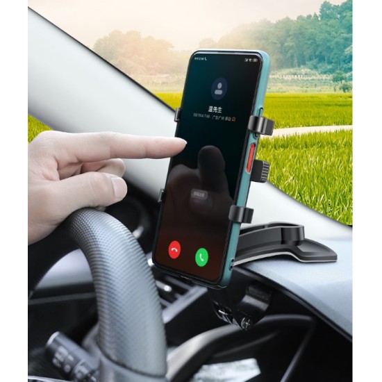 Araba Gösterge Üstüne Takılan 360 Oynar Başlıklı Telefon Tutucu Araba Gösterge Üstüne Takılan 360 Oynar Başlıklı Telefon Tutucu