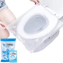 Hijyenik Tek Kullanımlık Klozet Kapağı Poşeti 50 Adet POŞETLİ