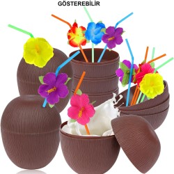 Hindistan Cevizi Pipetli Bardak 