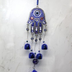 Metal Nazar Boncuğu Çan Model 18