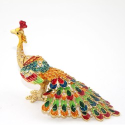 Swarovski Taşlı Tavuskuşu Model 1 