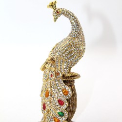 Swarovski Taşlı Tavuskuşu Model 4