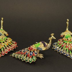 Swarovski Taşlı Tavuskuşu Model 6