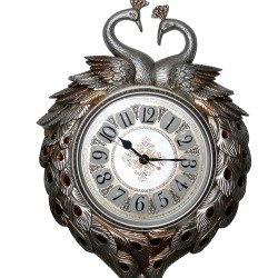 Tavuskuşu Duvar Saati 