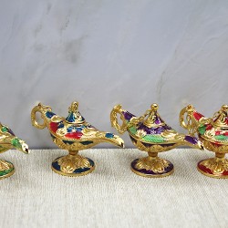 Mineli Metal Alaaddin Lambası Model 1 