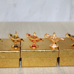 Mineli Metal Alaaddin Lambası Model 6