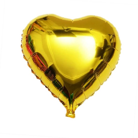 Kalp Balon Folyo Sarı 60 cm 24 inç Kalp Balon Folyo Sarı 60 cm 24 inç