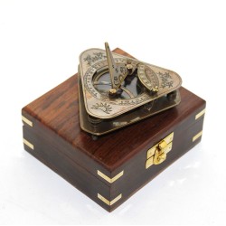 Ahşap Kutulu Pusula Model 11 