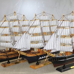 Ahşap Yelken Gemi Model 2