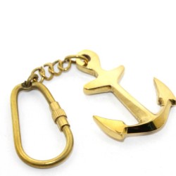 Çapalı Pirinç Anahtarlık Model 2 