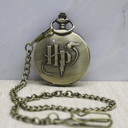Harry Potter Tasarımlı Köstekli Saat 