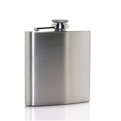 Paslanmaz Çelik 6 Oz Tekli Matara Model 3