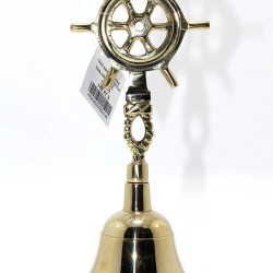 Pirinç Dümen Kulplu El Çanı 