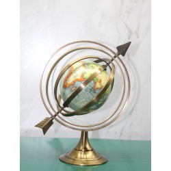 Pirinç Dünya Küre Model 2 