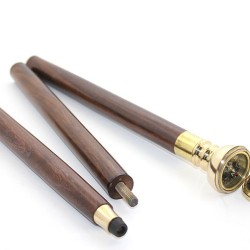 Pirinç Pusulalı Baston Model 2 