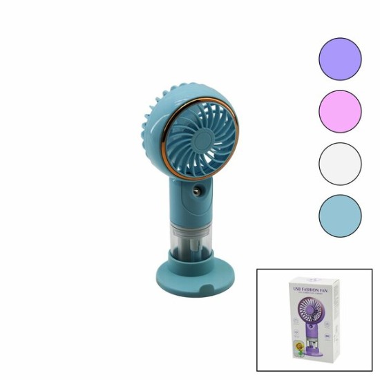 Su Spreyli Ve Telefon Tutacaklı Mini El Fanı Su Spreyli Ve Telefon Tutacaklı Mini El Fanı