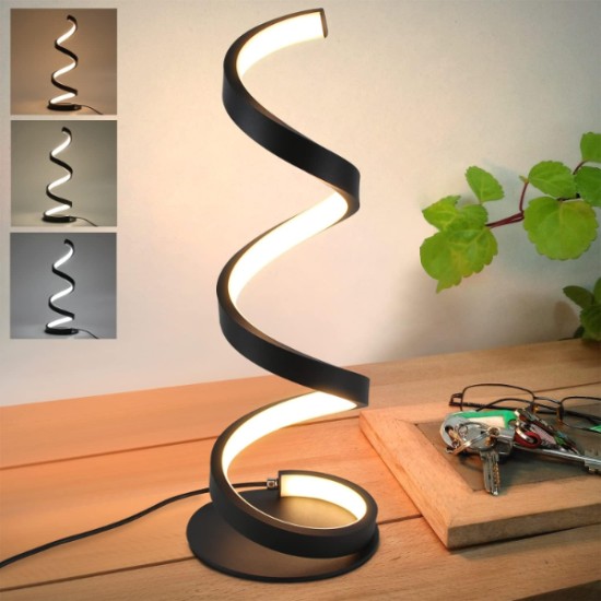 Kıvrımlı Spiral Gece Lambası Kıvrımlı Spiral Gece Lambası